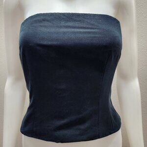 Black Ann Taylor Corset Top